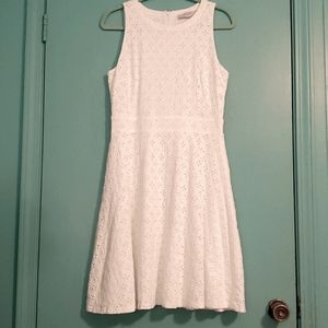 Loft eyelet dress